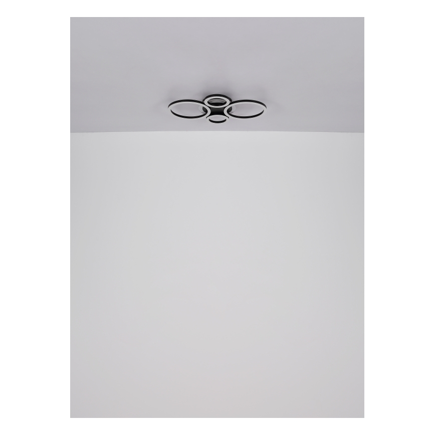 Globo - Plafoniera LED/40W/230V 2700/4500/6500K Ø 35,5x53 cm nero