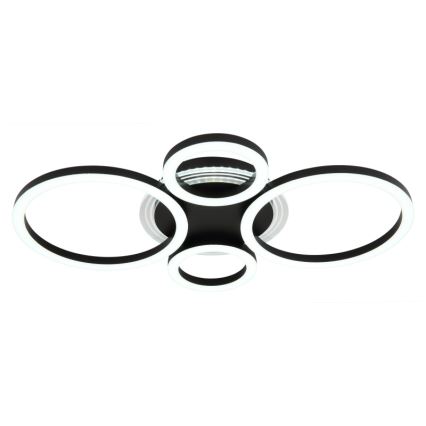 Globo - Plafoniera LED/40W/230V 2700/4500/6500K Ø 35,5x53 cm nero