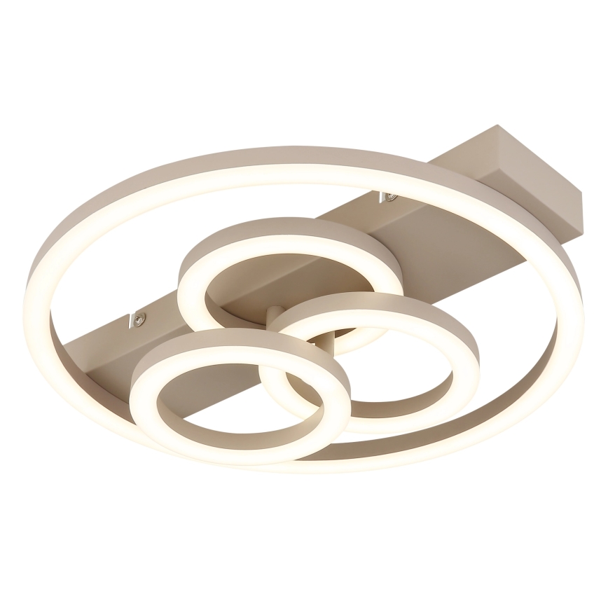 Globo - Plafoniera dimmerabile a LED/40W/230V 2700-6500K Ø 35x33 cm ottone + telecomando