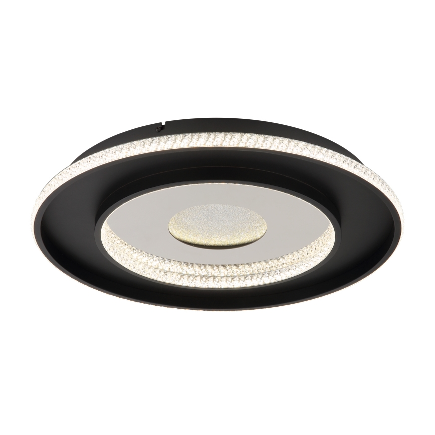 Globo - Plafoniera LED dimmerabile LED/30W/230V 2700-6500K diametro 52,5 cm nero + telecomando