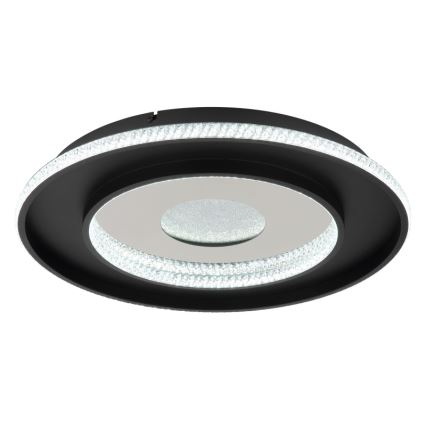 Globo - Plafoniera LED dimmerabile LED/30W/230V 2700-6500K diametro 52,5 cm nero + telecomando