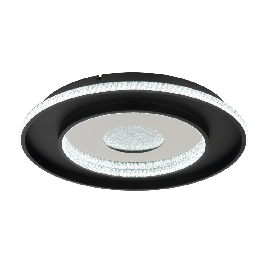 Globo - Plafoniera LED dimmerabile LED/30W/230V 2700-6500K diametro 52,5 cm nero + telecomando