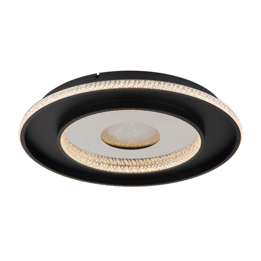 Globo - Plafoniera LED dimmerabile LED/30W/230V 2700-6500K diametro 52,5 cm nero + telecomando