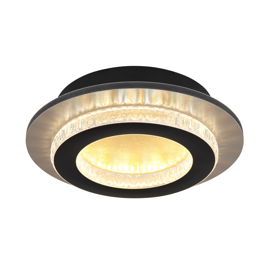 Globo - Plafoniera LED 12W/230V 3000/4000/6500K Ø 20 cm nera