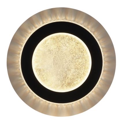Globo - Plafoniera LED 12W/230V 3000/4000/6500K Ø 20 cm nera
