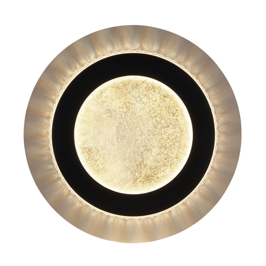 Globo - Plafoniera LED 12W/230V 3000/4000/6500K Ø 20 cm nera