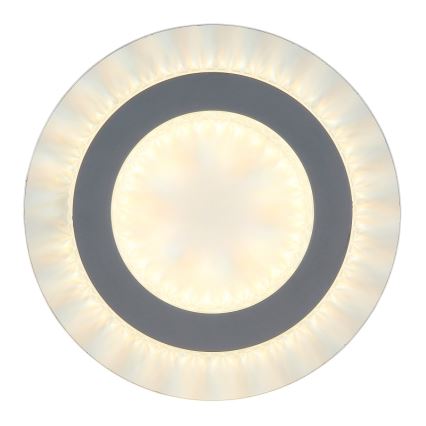 Globo - Plafoniera LED 12W 230V, 3 temperature di colore (3000/4000/6500K), diam. 20 cm, bianco