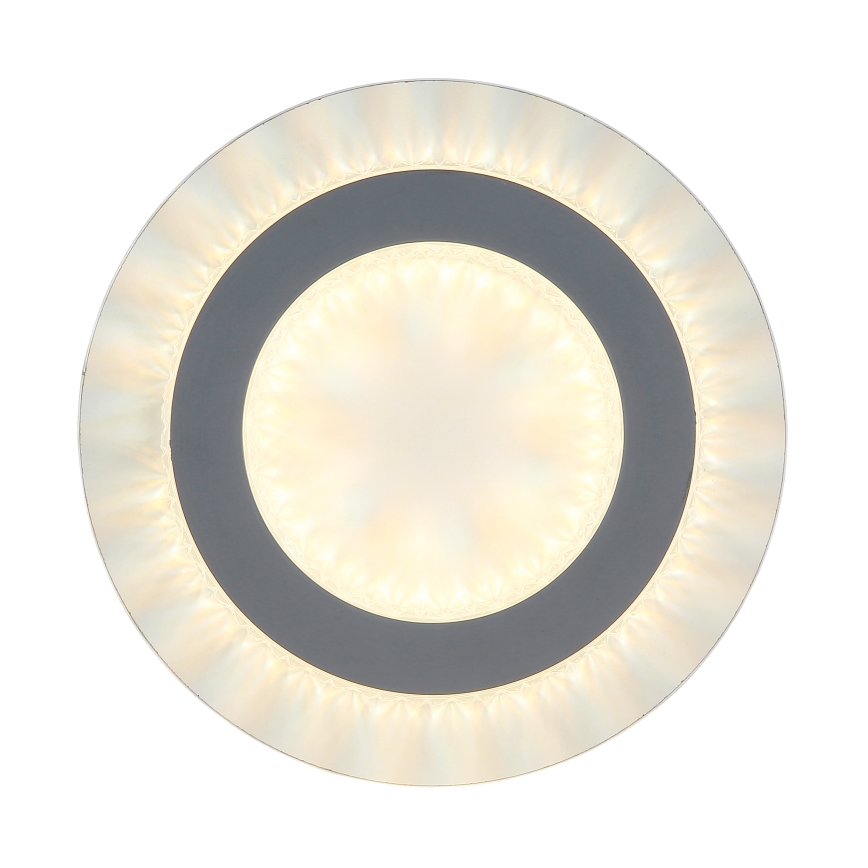 Globo - Plafoniera LED 12W 230V, 3 temperature di colore (3000/4000/6500K), diam. 20 cm, bianco