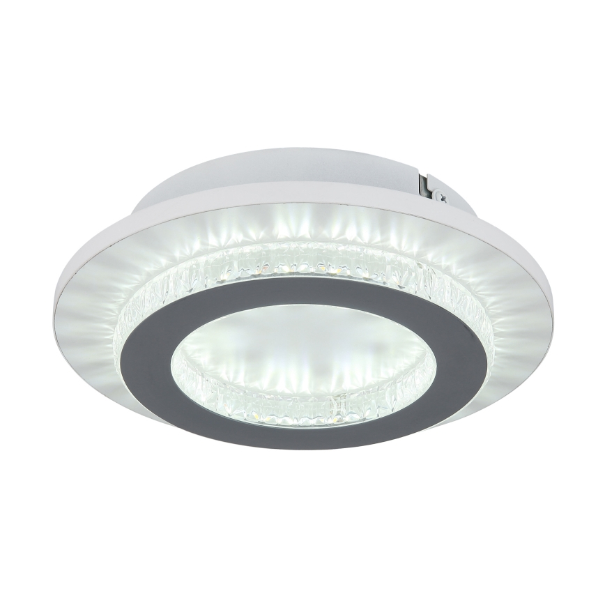 Globo - Plafoniera LED 12W 230V, 3 temperature di colore (3000/4000/6500K), diam. 20 cm, bianco