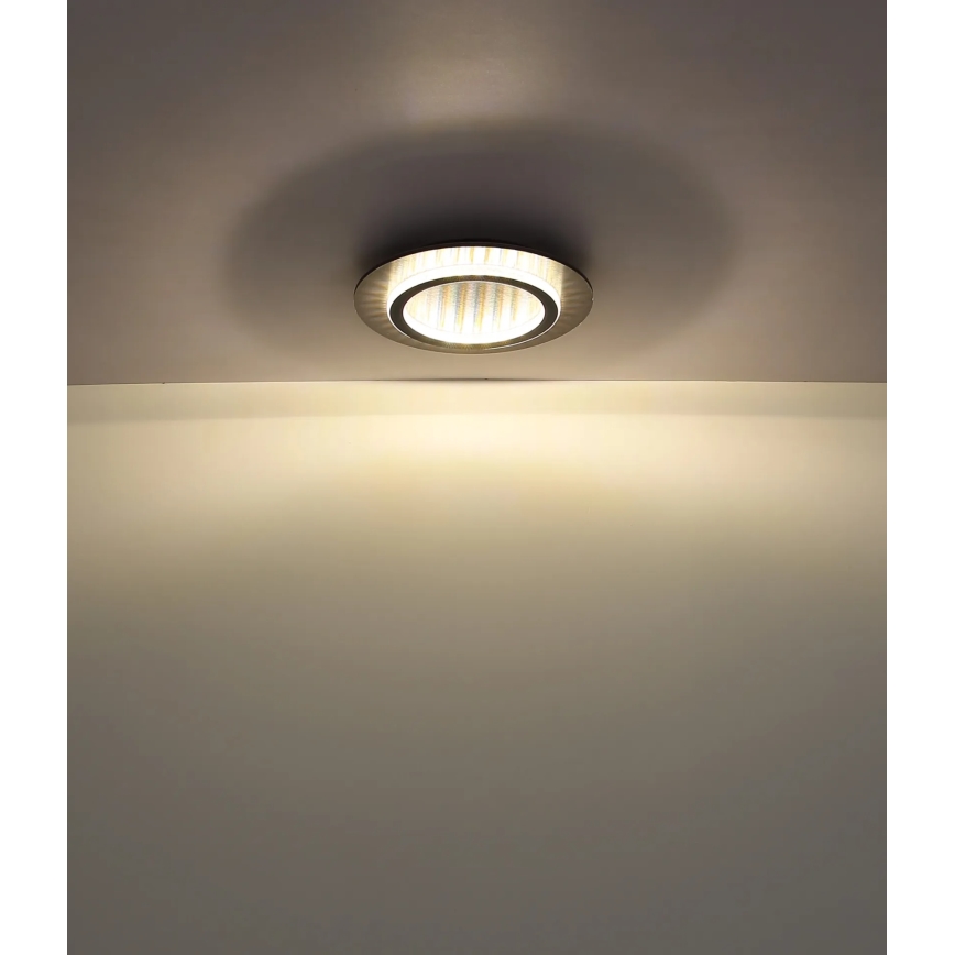 Globo - Plafoniera LED/24W/230V 3000/4000/6500K diam. 35 cm antracite
