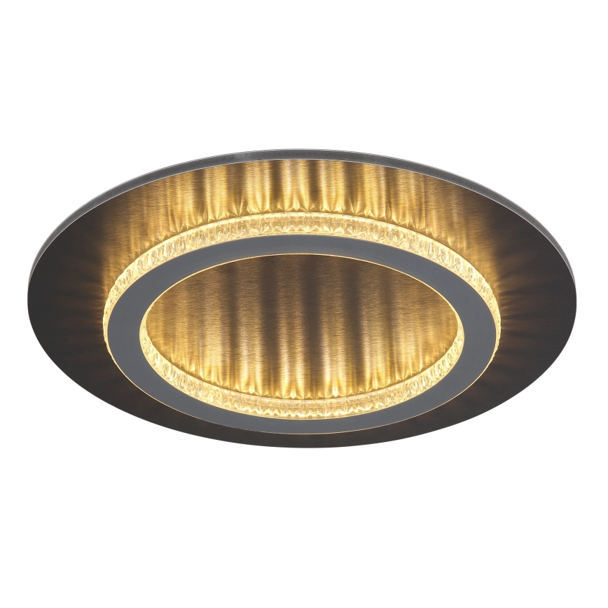 Globo - Plafoniera LED/24W/230V 3000/4000/6500K diam. 35 cm antracite