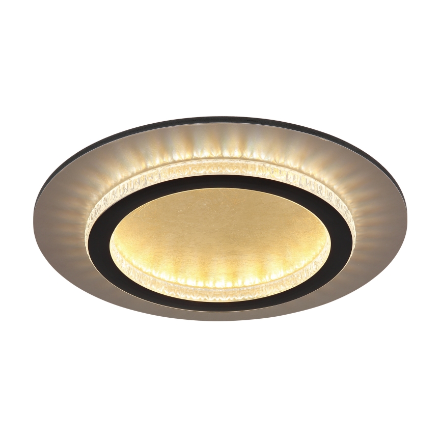 Globo - Plafoniera LED/24W/230V 3000/4000/6500K Ø 35 cm nera