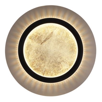 Globo - Plafoniera LED/24W/230V 3000/4000/6500K Ø 35 cm nera