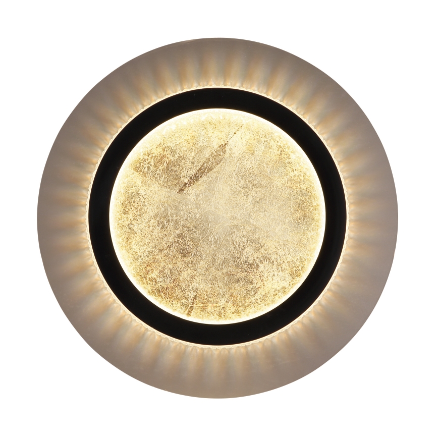 Globo - Plafoniera LED/24W/230V 3000/4000/6500K Ø 35 cm nera