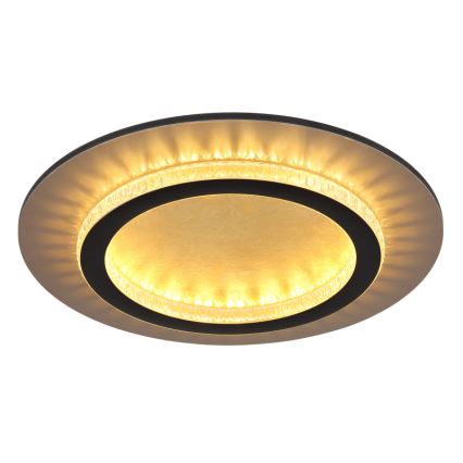 Globo - Plafoniera LED/24W/230V 3000/4000/6500K Ø 35 cm nera