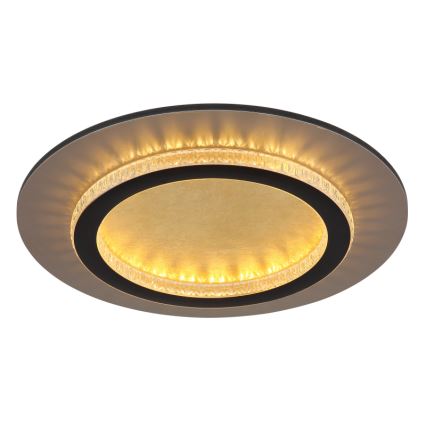 Globo - Plafoniera LED/24W/230V 3000/4000/6500K Ø 35 cm nera