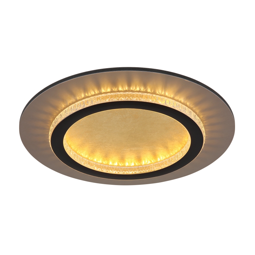 Globo - Plafoniera LED/24W/230V 3000/4000/6500K Ø 35 cm nera