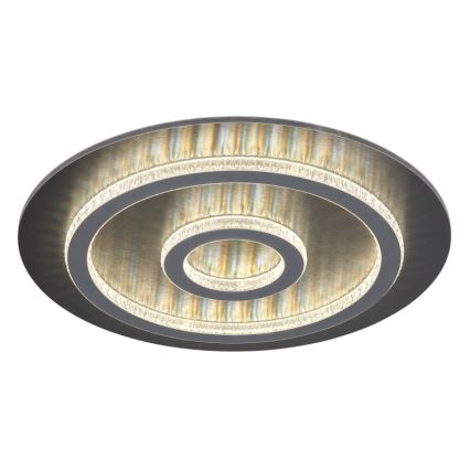 Globo - Plafoniera LED dimmerabile LED/40W/230V 3000-6500K Ø 45 cm antracite + telecomando