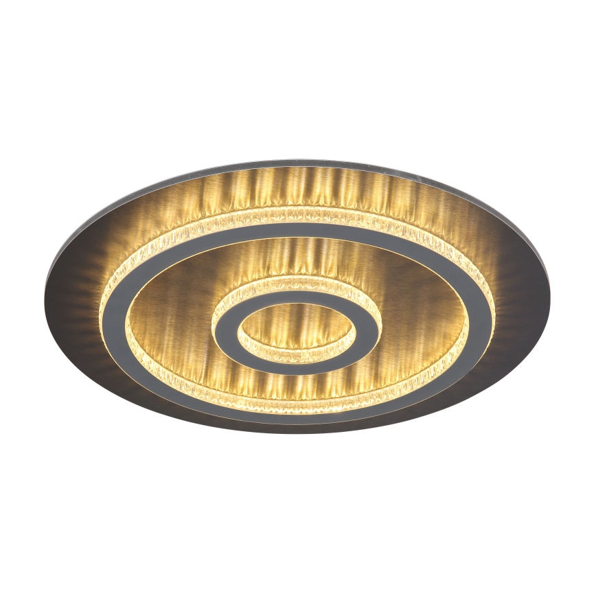 Globo - Plafoniera LED dimmerabile LED/40W/230V 3000-6500K Ø 45 cm antracite + telecomando