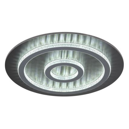 Globo - Plafoniera LED dimmerabile LED/40W/230V 3000-6500K Ø 45 cm antracite + telecomando