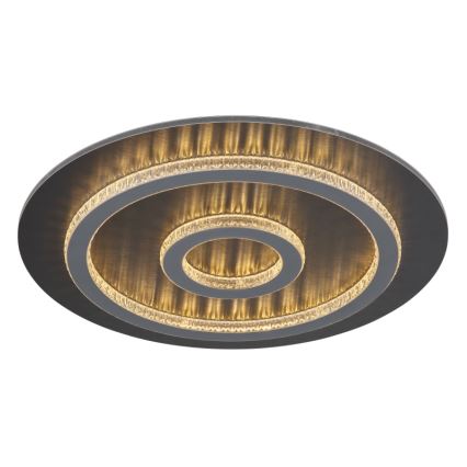 Globo - Plafoniera LED dimmerabile LED/40W/230V 3000-6500K Ø 45 cm antracite + telecomando