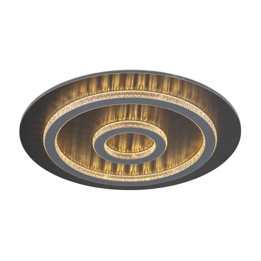 Globo - Plafoniera LED dimmerabile LED/40W/230V 3000-6500K Ø 45 cm antracite + telecomando