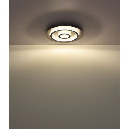 Globo - Plafoniera LED dimmerabile LED/40W/230V 3000-6500K Ø 45 cm antracite + telecomando