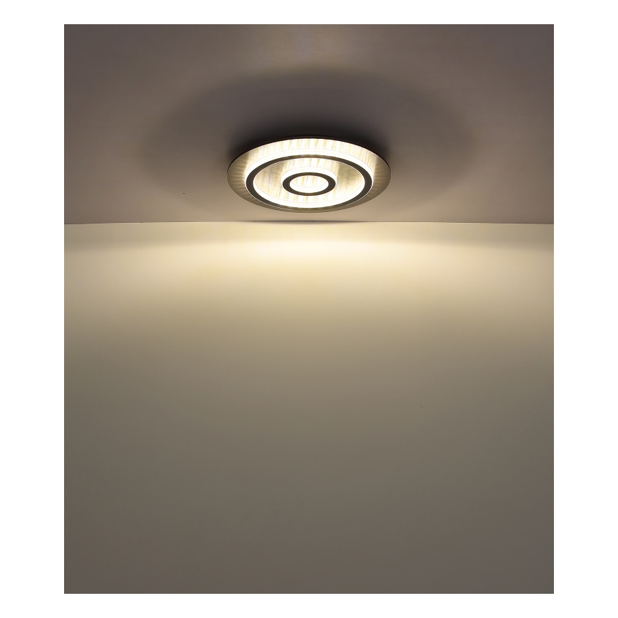 Globo - Plafoniera LED dimmerabile LED/40W/230V 3000-6500K Ø 45 cm antracite + telecomando