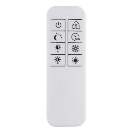 Globo - Plafoniera LED dimmerabile 40W/230V 3000-6500K Ø 45 cm nero + telecomando