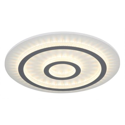 Globo - Plafoniera dimmerabile a LED/40W/230V 3000-6500K Ø 45 cm, bianca + telecomando