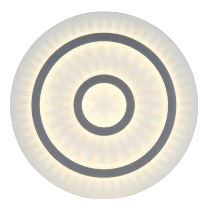 Globo - Plafoniera dimmerabile a LED/40W/230V 3000-6500K Ø 45 cm, bianca + telecomando