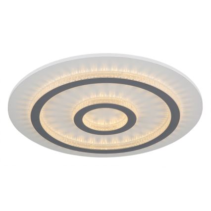 Globo - Plafoniera dimmerabile a LED/40W/230V 3000-6500K Ø 45 cm, bianca + telecomando
