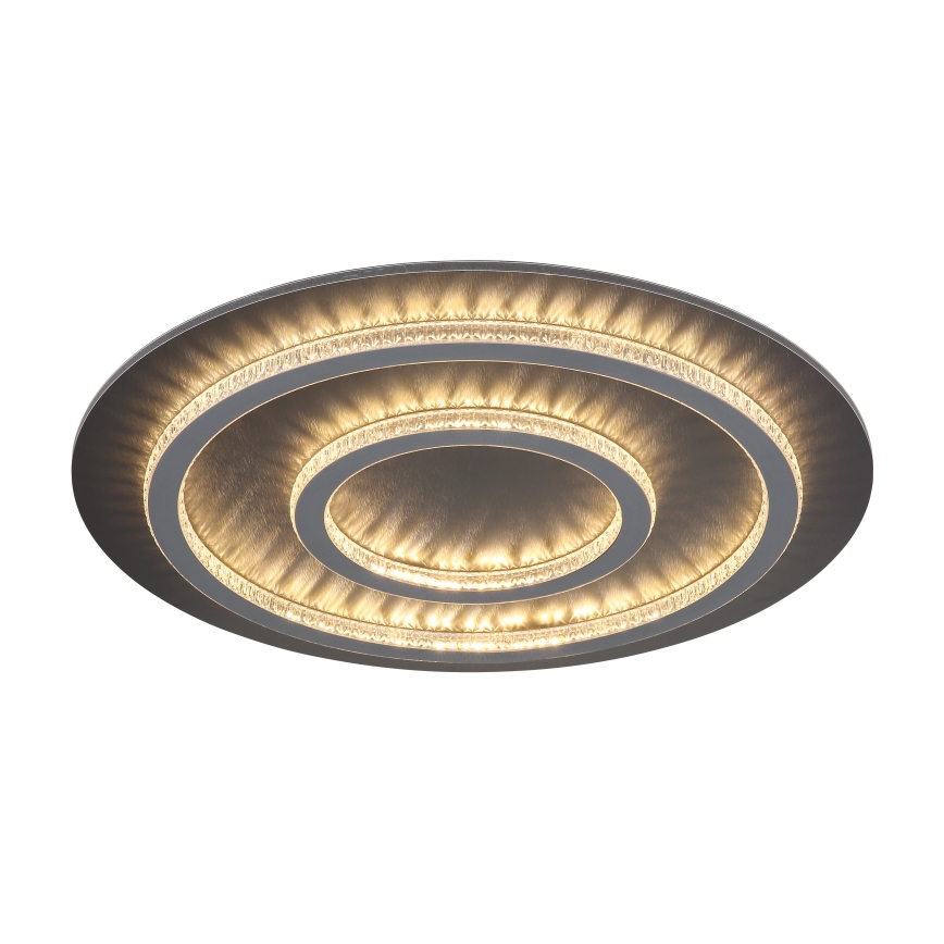 Globo 48042-60A - Lampada da soffitto LED dimmerabile JAYDEN 60W/230V Ø 55 cm antracite + telecomando