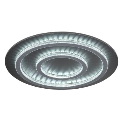 Globo 48042-60A - Lampada da soffitto LED dimmerabile JAYDEN 60W/230V Ø 55 cm antracite + telecomando