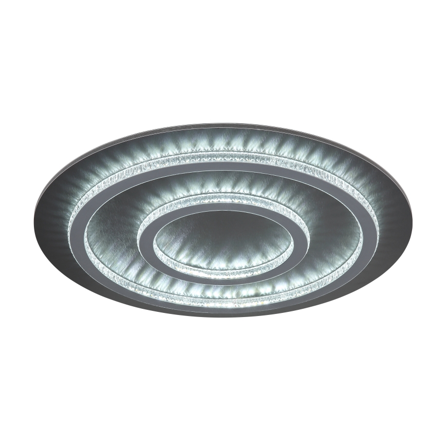 Globo 48042-60A - Lampada da soffitto LED dimmerabile JAYDEN 60W/230V Ø 55 cm antracite + telecomando