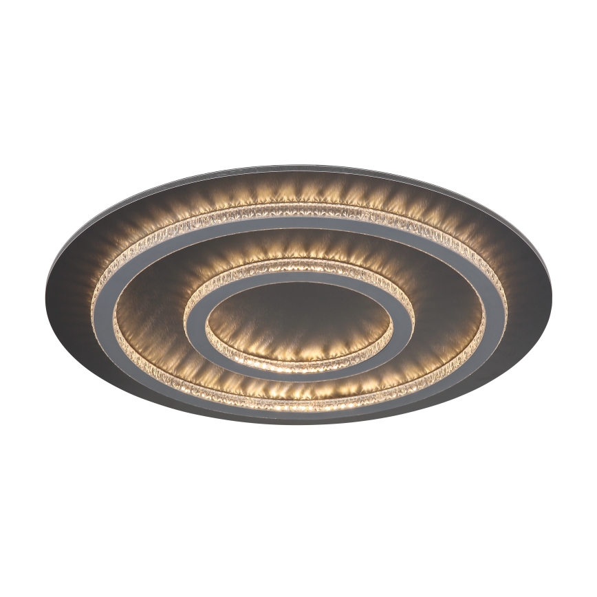 Globo 48042-60A - Lampada da soffitto LED dimmerabile JAYDEN 60W/230V Ø 55 cm antracite + telecomando
