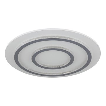 Globo 48042-60W - JAYDEN Lampada da soffitto LED dimmerabile 60W/230V, Ø55 cm, Bianca + Telecomando