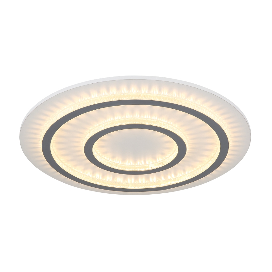 Globo 48042-60W - JAYDEN Lampada da soffitto LED dimmerabile 60W/230V, Ø55 cm, Bianca + Telecomando