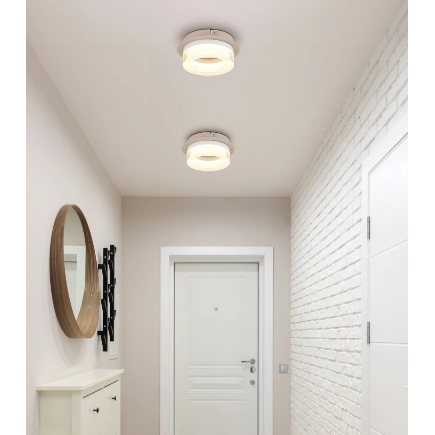 Globo - Plafoniera LED 8W/230V 3000K Ø 16 cm