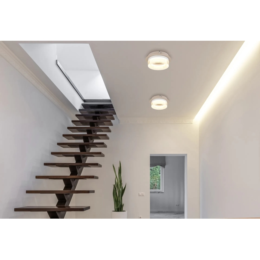 Globo - Plafoniera LED 8W/230V 3000K Ø 16 cm