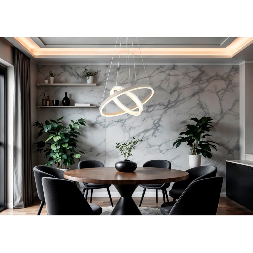Globo - Lampadario sospeso a cavo LED/30W/230V 3000K