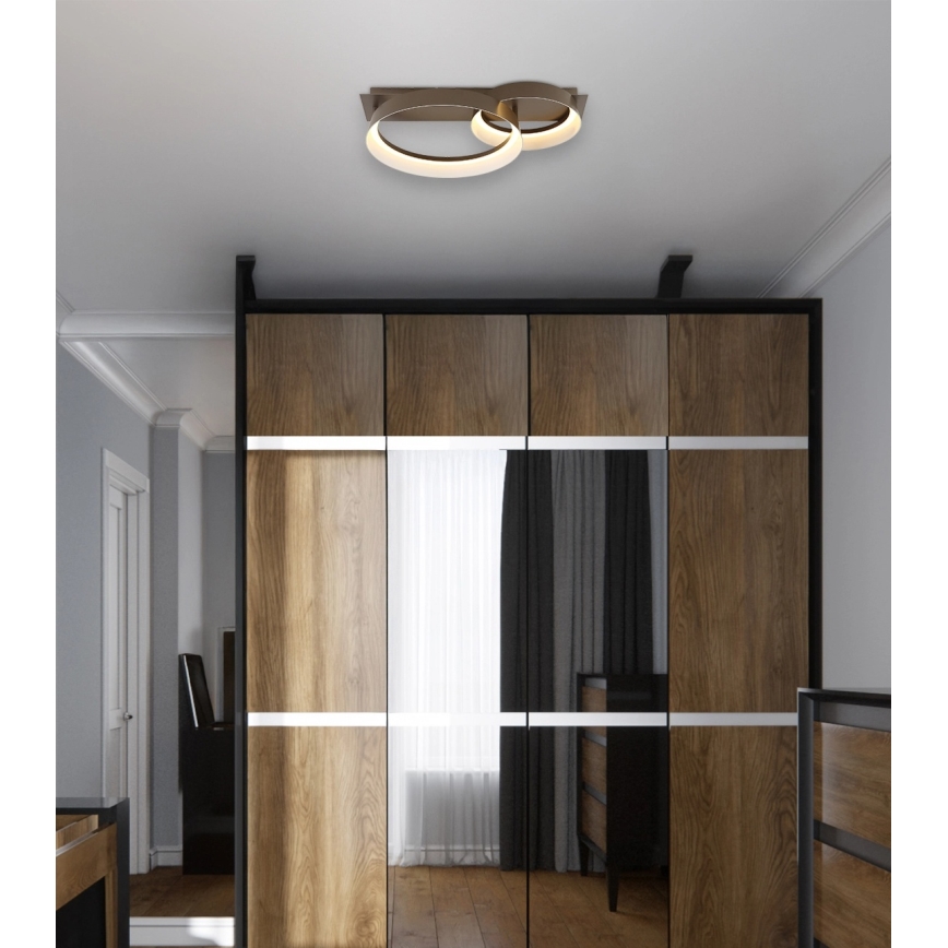 Globo - Plafoniera LED/24W/230V 3000K 50x35 cm