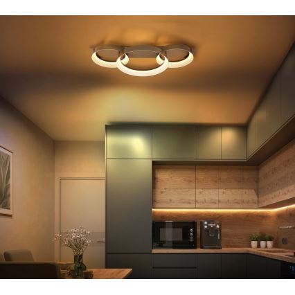 Globo - Plafoniera LED/40W/230V 3000K 70x35 cm
