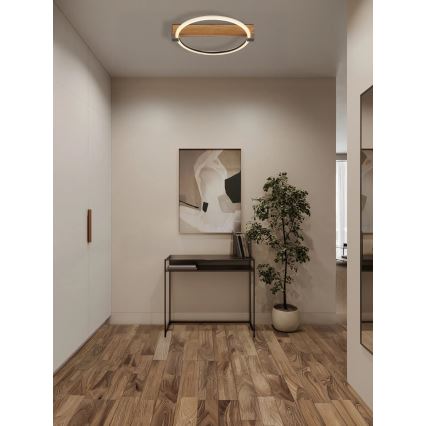 Globo - Plafoniera LED/15W/230V 3000K 41,4x38 cm beige