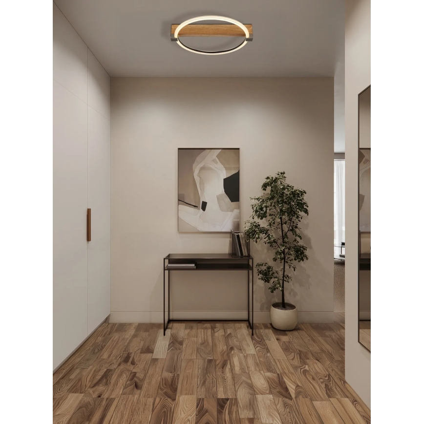 Globo - Plafoniera LED/15W/230V 3000K 41,4x38 cm beige