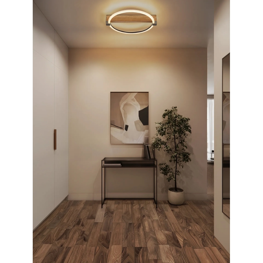 Globo - Plafoniera LED/15W/230V 3000K 41,4x38 cm beige