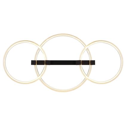 Globo - Lampada da soffitto a LED/40W/230V 3000K 76,1x38 cm nera