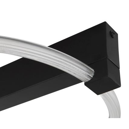 Globo - Plafoniera LED/15W/230V 3000K 41,5x38 cm nera