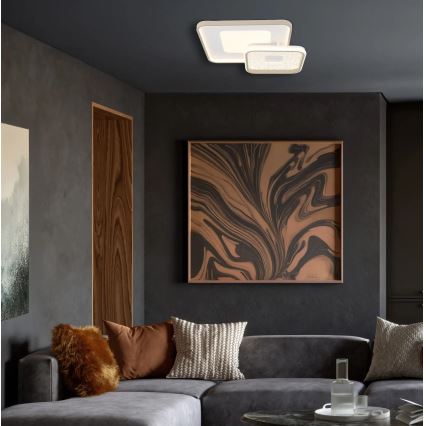 Globo - Plafoniera LED dimmerabile LED/48W/230V 2700-6000K 50x50 cm + telecomando