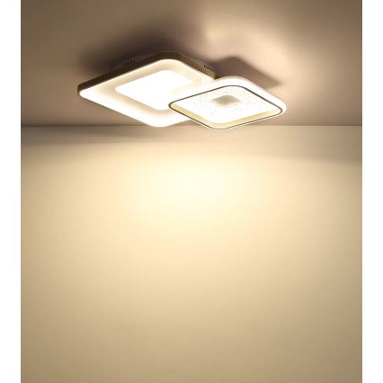 Globo - Plafoniera LED dimmerabile LED/48W/230V 2700-6000K 50x50 cm + telecomando